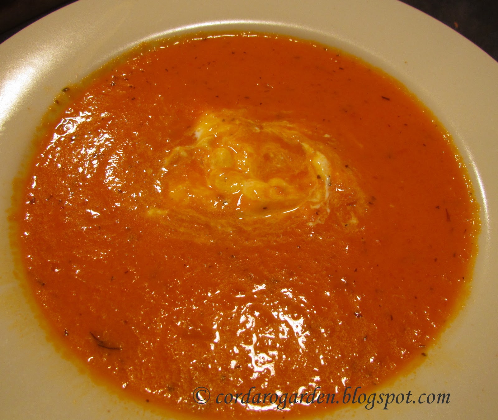 The Gardener of Eden Fresh Baked Bread & Winter Tarragon Tomato Soup