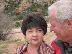 Brenda and Ted in Palo Duro Canyon