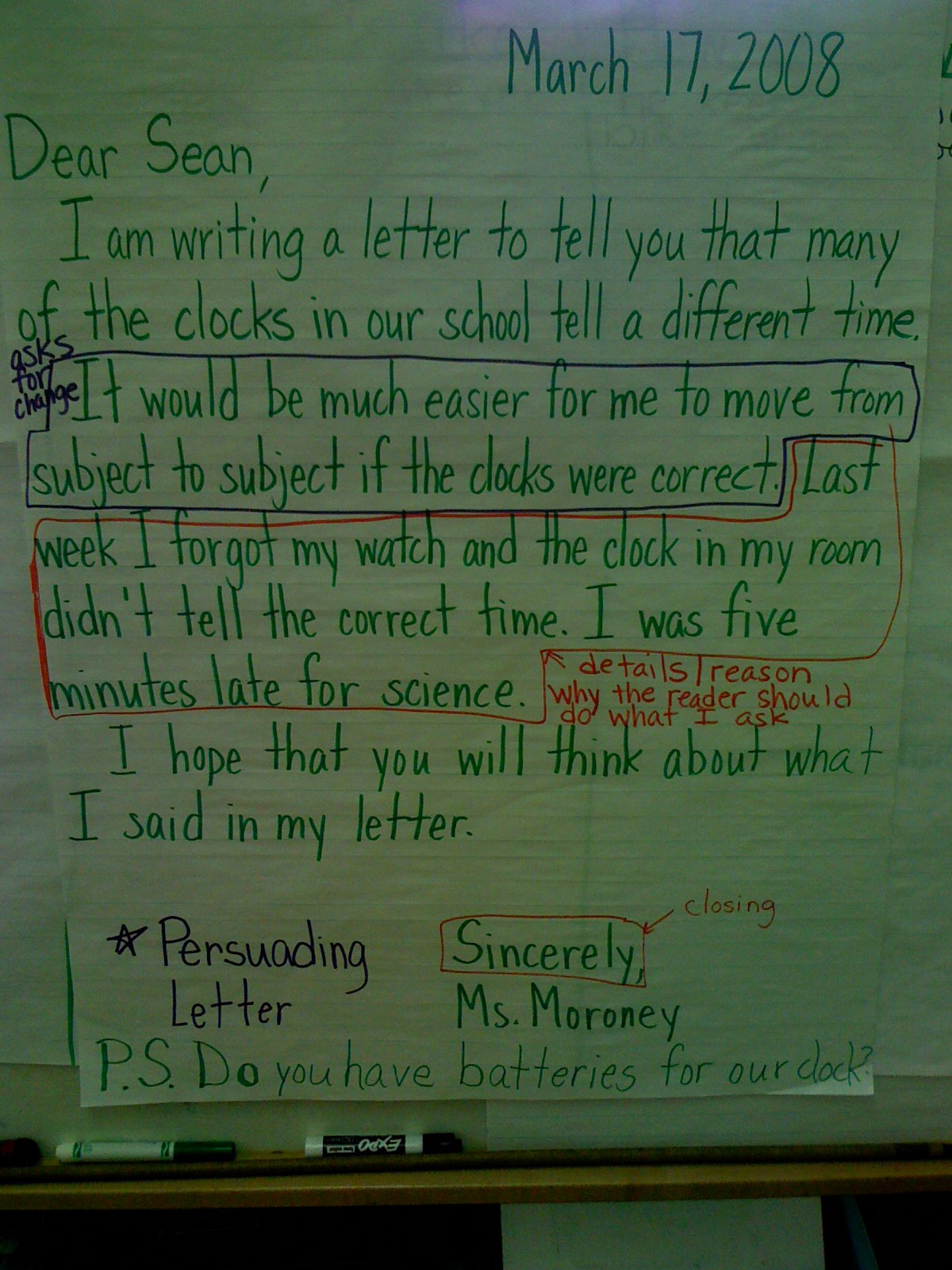 Read Write Play Persuasive Letters