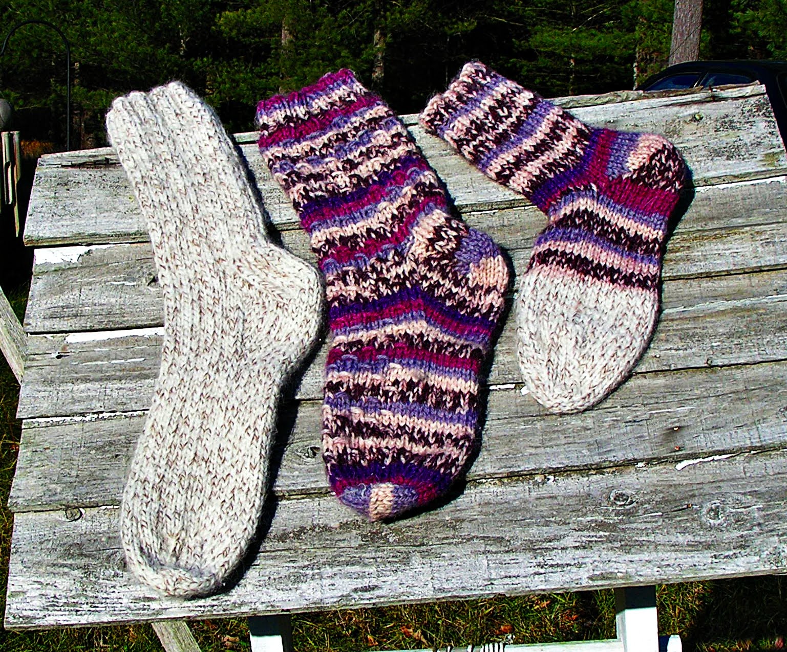 An Old German's Knit Blog Winter Socks