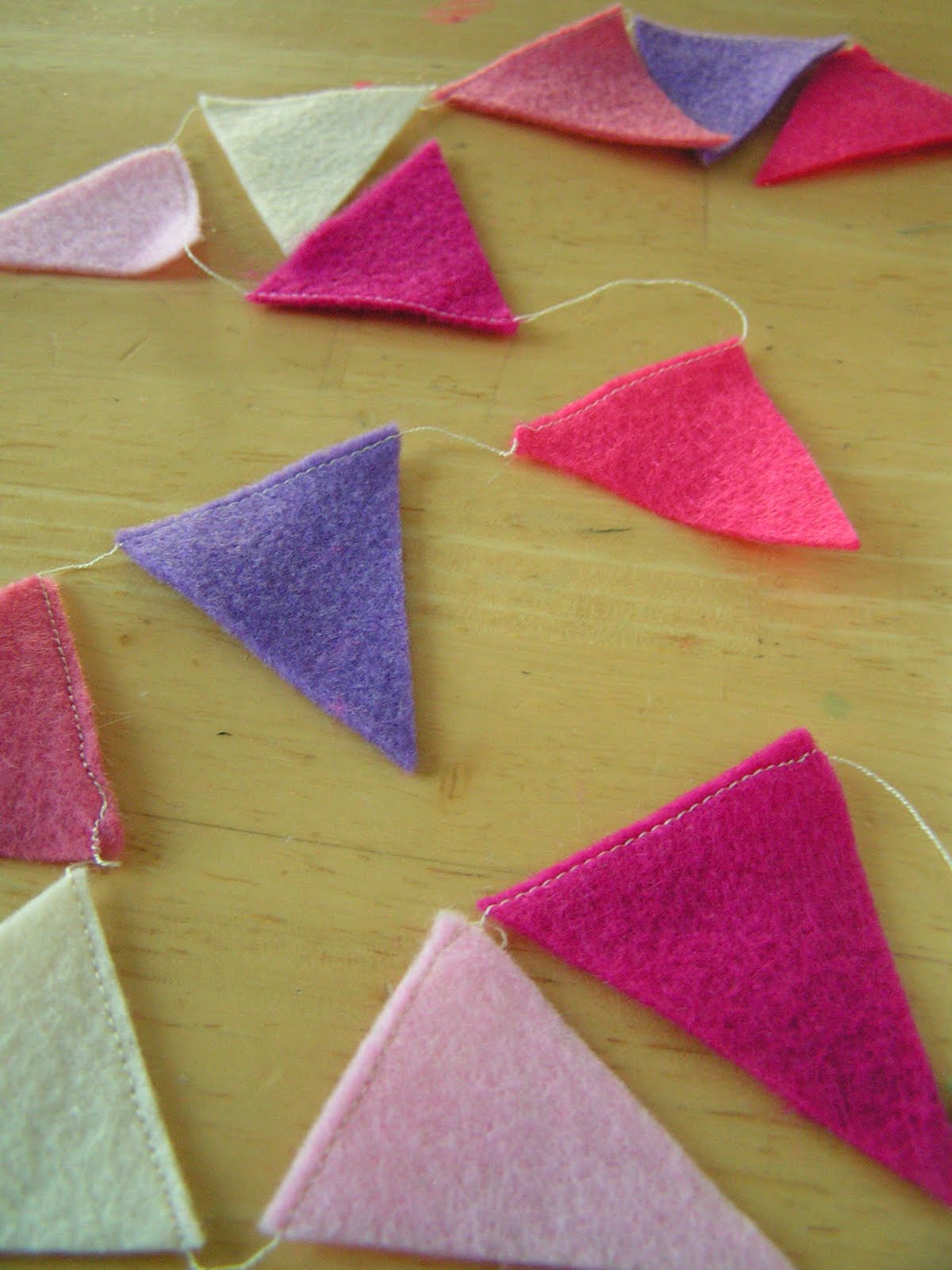 Tea Rose Home Tutorial Felt Banner