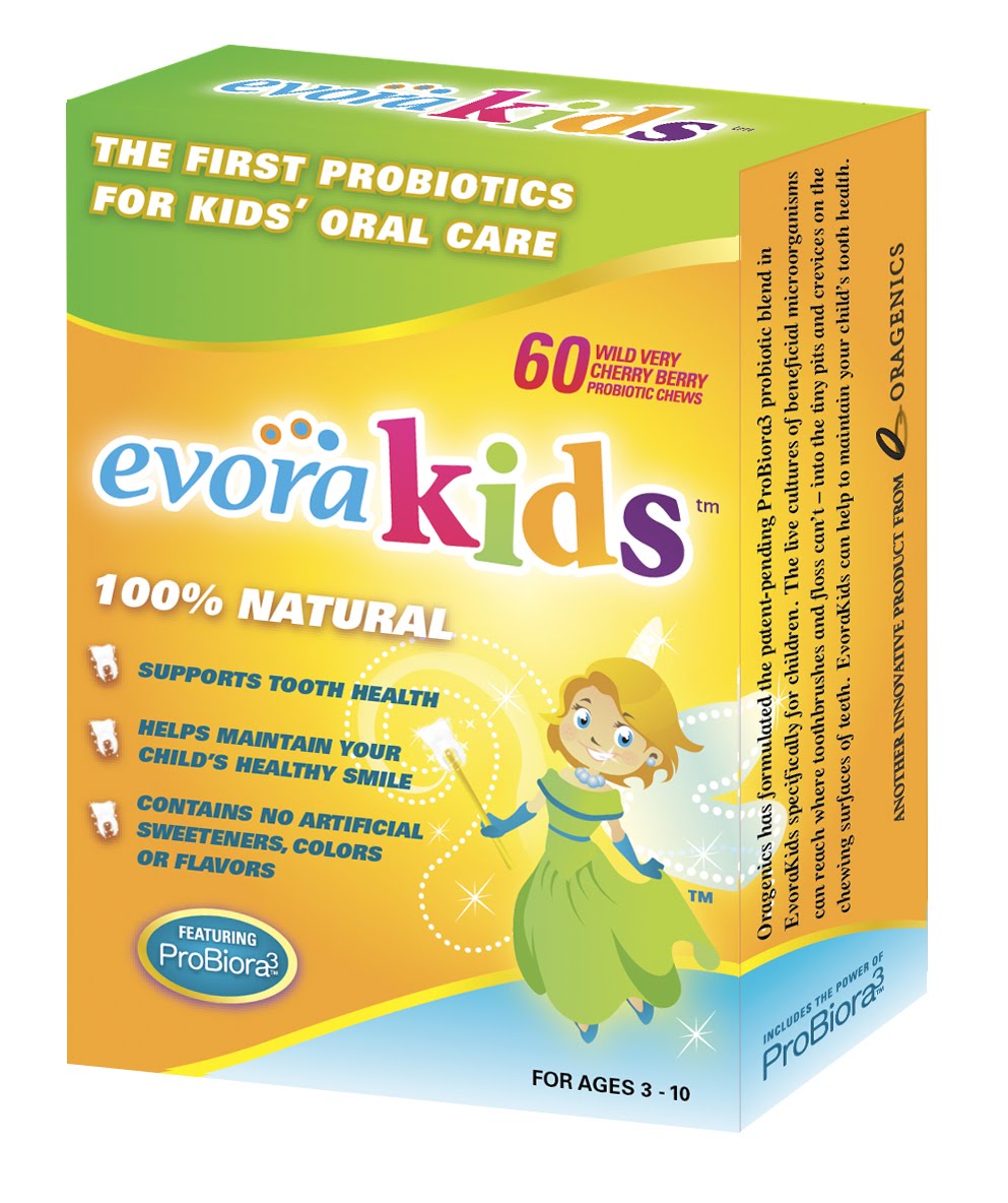 Making Ends Meet Evora Kids Review/Giveaway Probiotic chews for your child's oral health