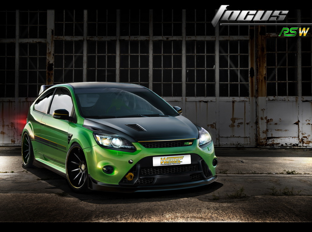 Ford focus зеленый