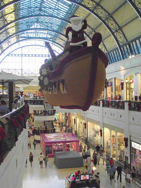 decoração de natal arca de noel no shopping iguatemi de porto alegre