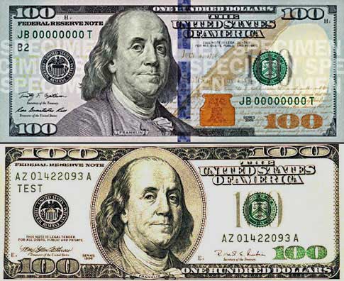 Technology, World News and Sports.: New $100 dollar bill with 3D ...