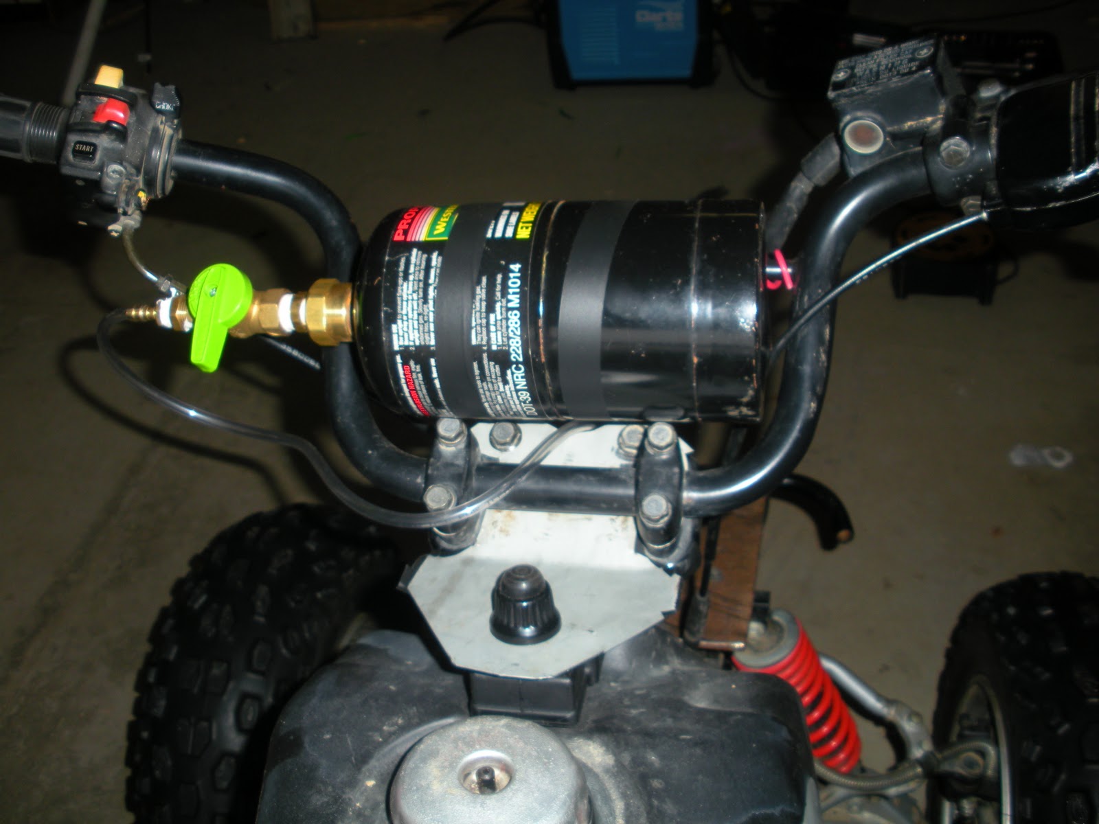 The Adventure Lifestyle Blog: How To Make Flamethrower Exhaust - ATV Quad