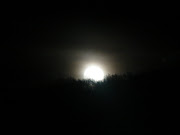 Luna vazuta la Blajel
