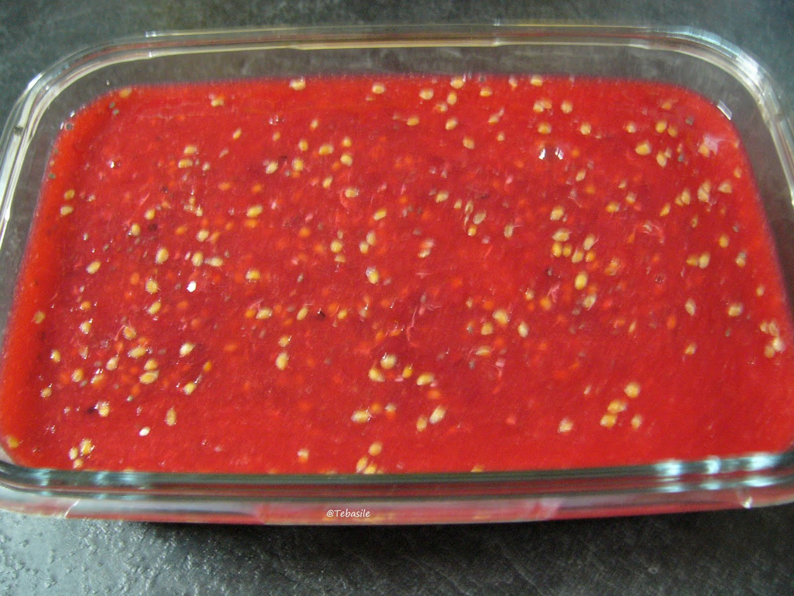 Tebasiles Kitchen: Raw Currant Pudding