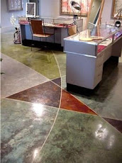 Stained Concrete In Office