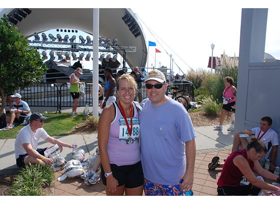 My First Half Marathon: VA BEACH :Labor Day 2009