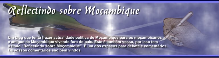 Reflectindo sobre Moçambique