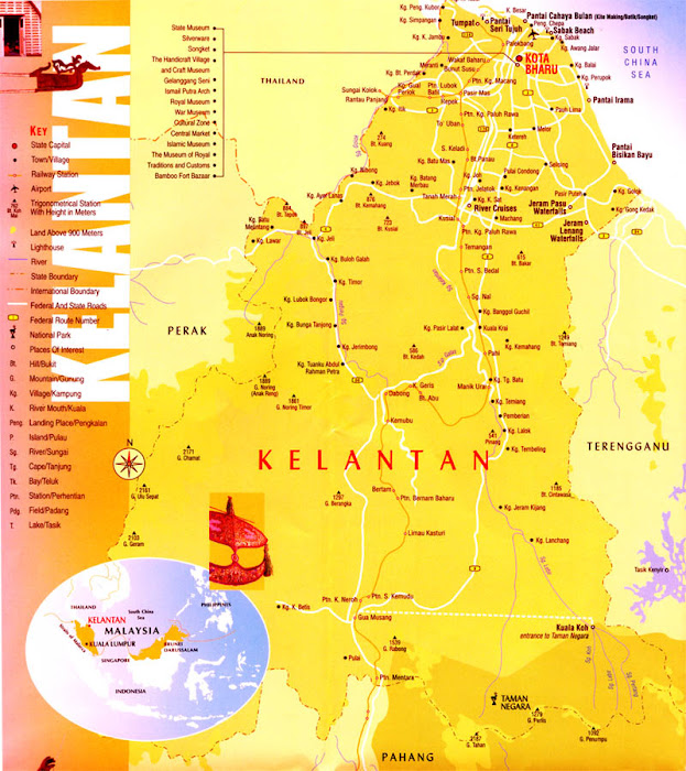 KELANTAN MAP