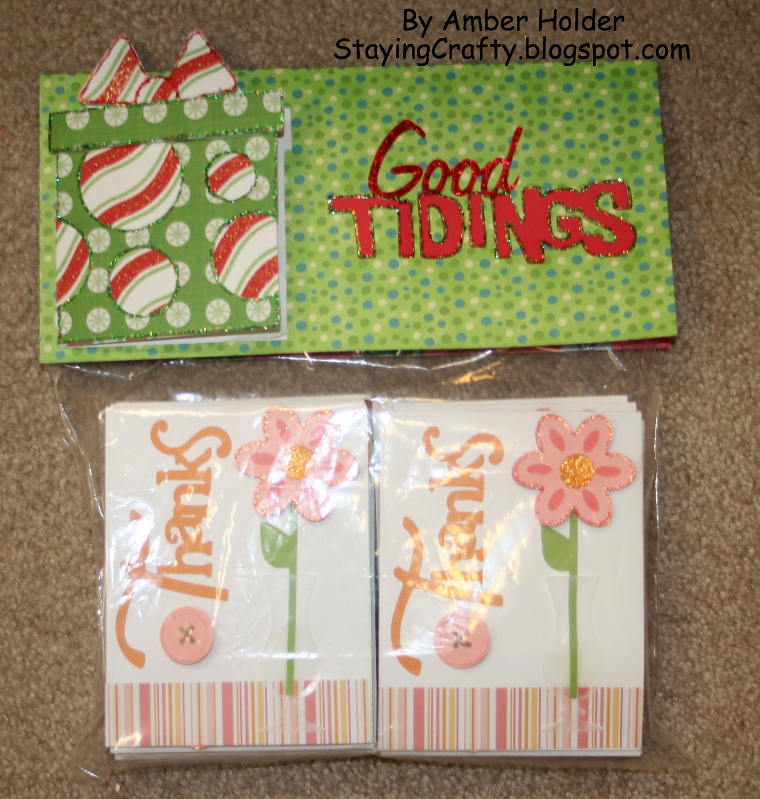 Staying Crafty Thank You Card Gift Set