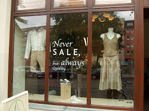 Salefernster: No Sale!