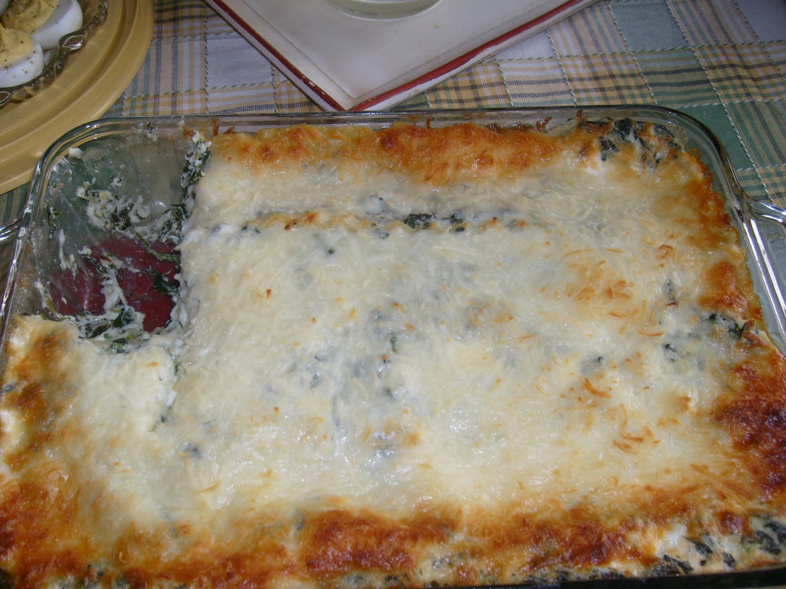 The Real Mrs. Smith Spinach Lasagna