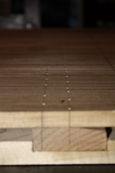 Making a Small Iberian Style Harpsichord: Keyboard Pins