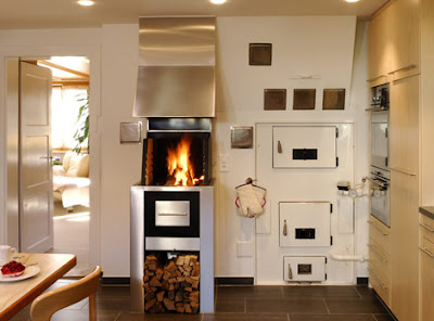 Design Dapur Modern on Merancang Perapian Dapur Moderen  Modern Fireplace Arrangement