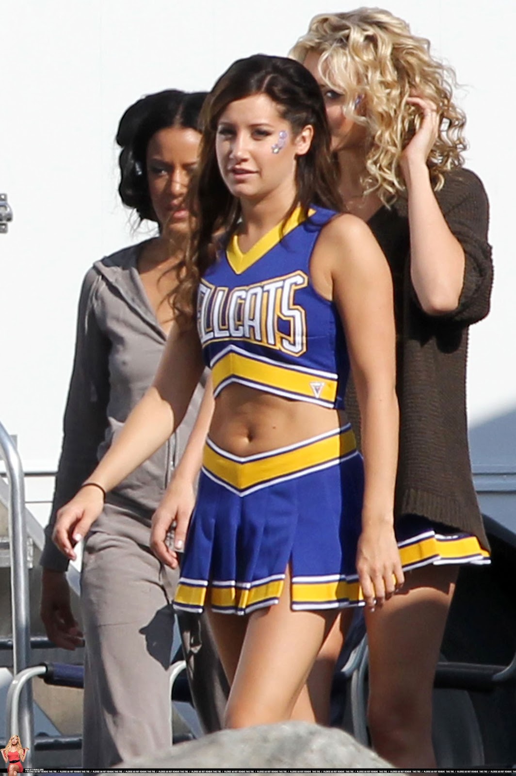 Cheerleaders in Movies and TV shows: Ashley Tisdale in Hellcats.