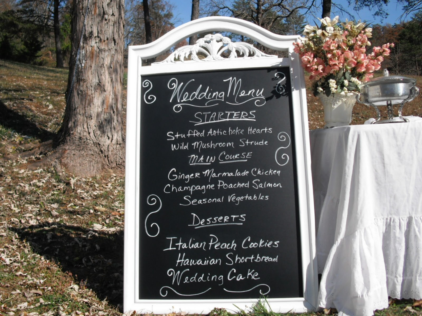 Revived Vintage Chalkboards Vintage and Antique Wedding Chalkboards