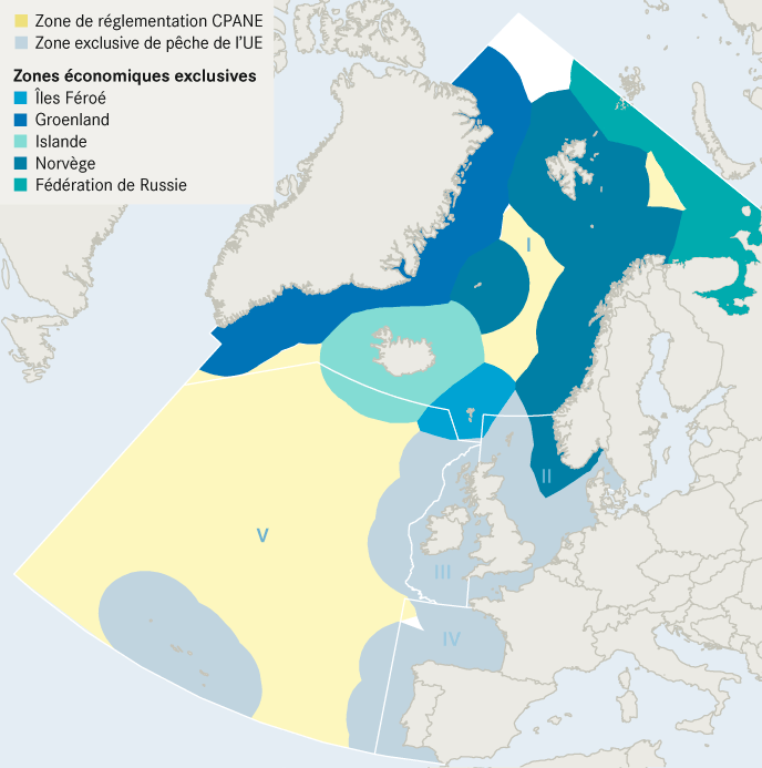 Pêche Atlantique nordest Europe bleue recule !... France capitule Pêche Atlantique nordest Europe bleue recule !... France capitule