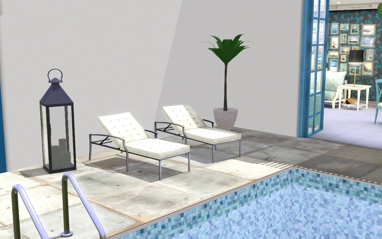 My Simstyle El patio con piscina My Simstyle El patio con piscina