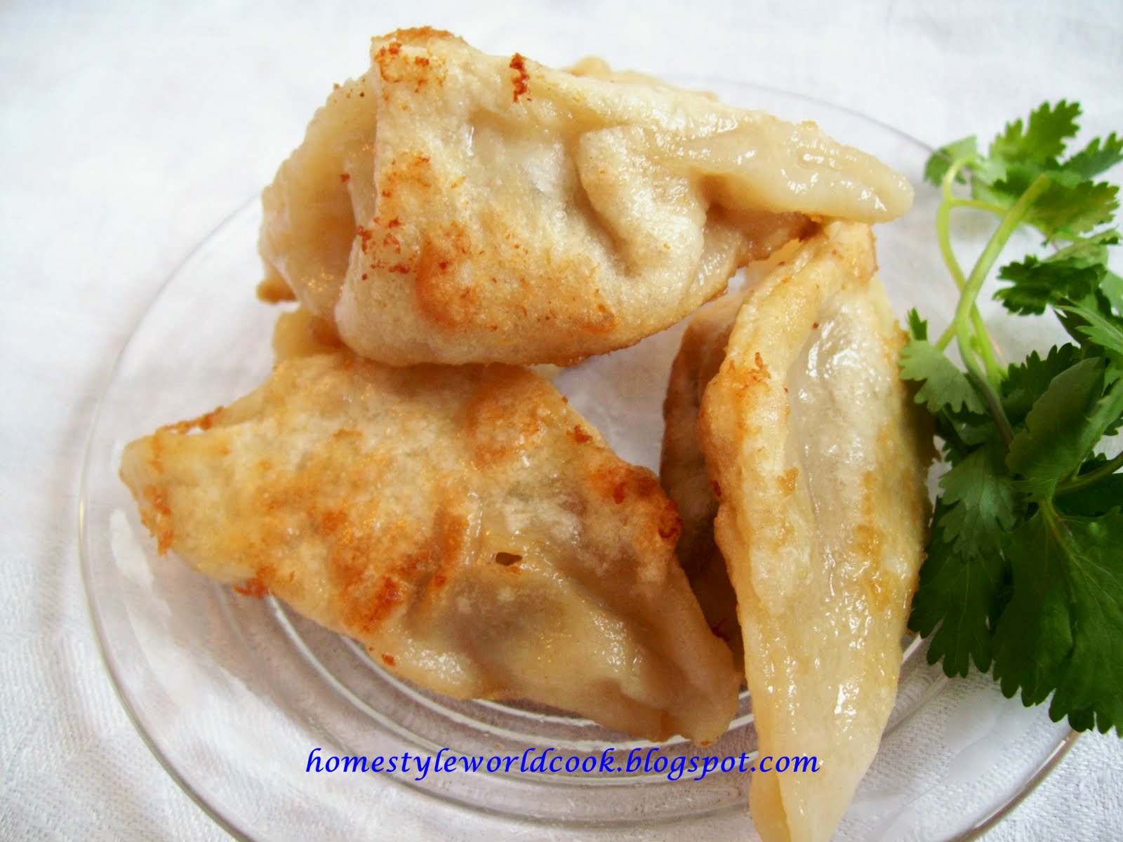 Homestyle Cooking Around The World Chinese Pot Stickers/ Dumplings