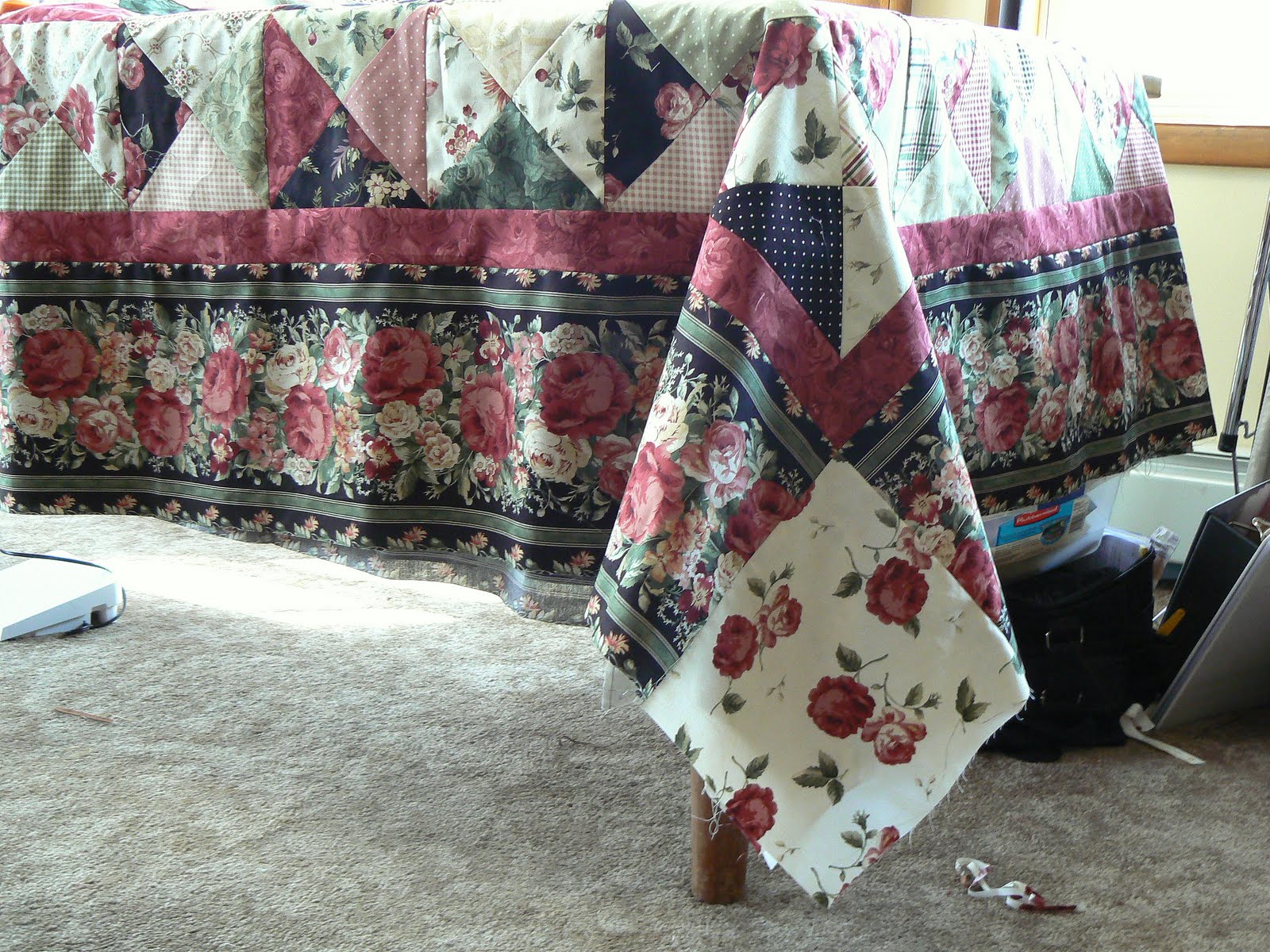 Quiltmakers Journey King Size Quilt Top DONE!