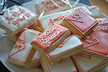 Monogrammed cookies - Social Graces