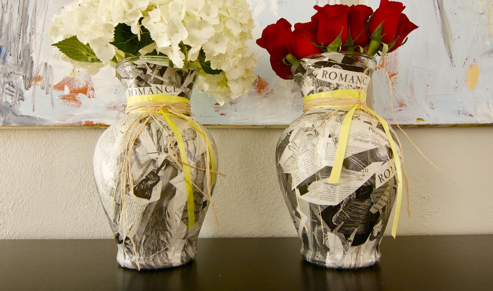 DIY Hand Made Vases