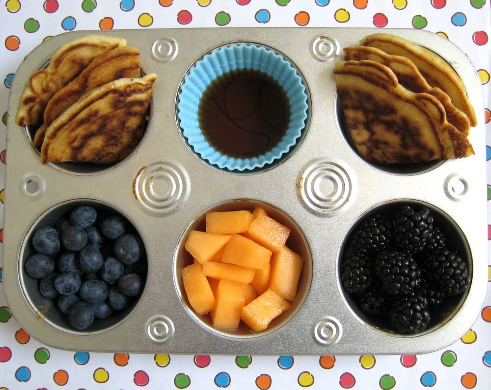 Muffin Tin Monday Breakfast Pancakes!