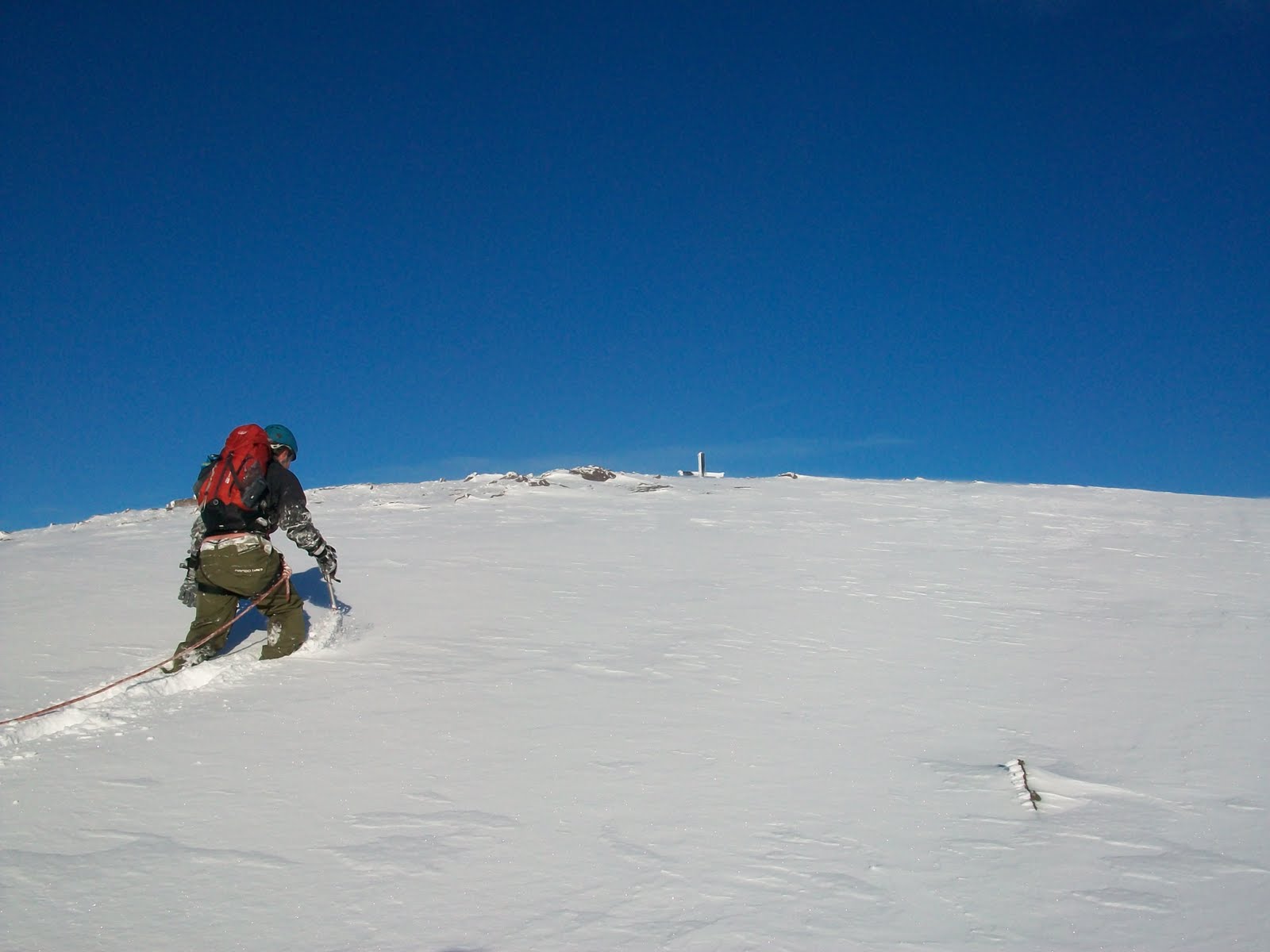 Outdoors Ireland Most Snow Ever On Carrauntoohil
