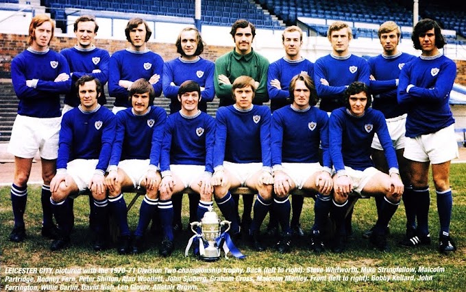 LEICESTER CITY 1970-71. By Soccer stars.