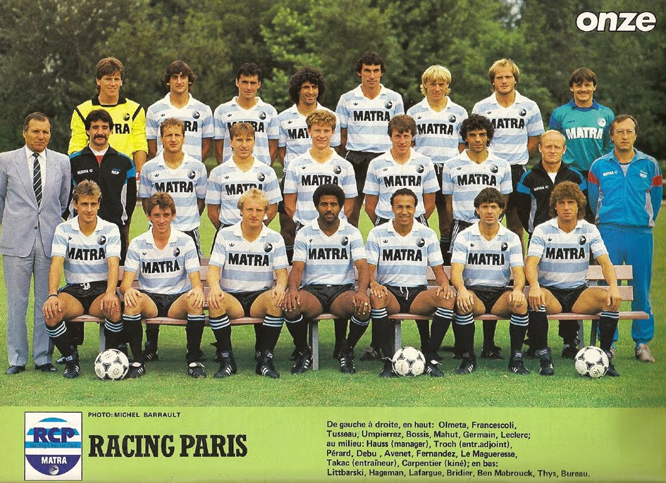 RACING PARIS 198687.