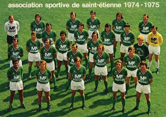 A.S SAINT-ETIENNE 1974-75.