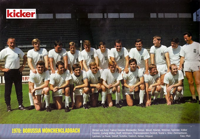 BORUSSIA MÖNCHENGLADBACH 1969-70.