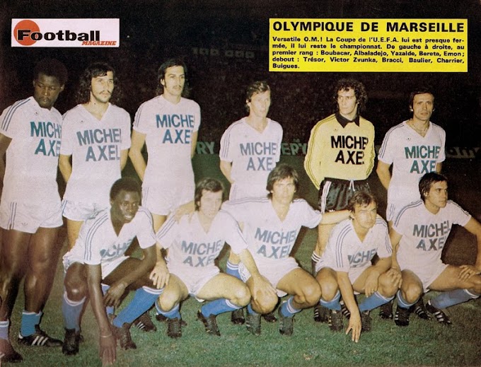 OLYMPIQUE de MARSEILLE 1975-76.