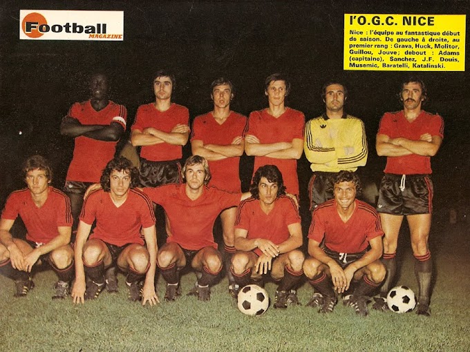 O.G.C NICE 1975-76.
