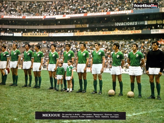 MEXIQUE 1970. COUPE DU MONDE.
