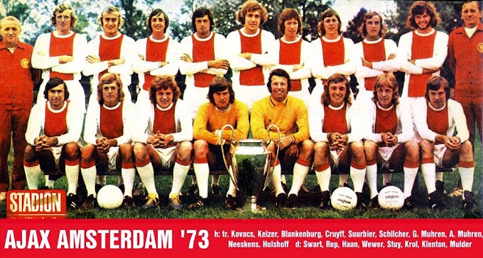 AJAX AMSTERDAM 1972-73.