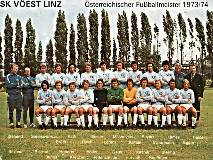 S.K VÖEST LINZ 1973-74.
