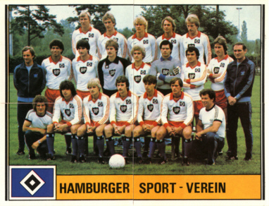 HAMBOURG S.V 1980-81. By Panini.