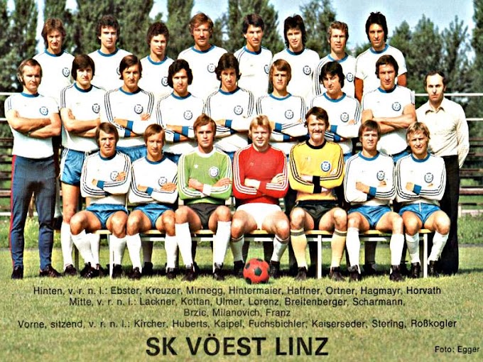 S.K VÖEST LINZ 1974-75.