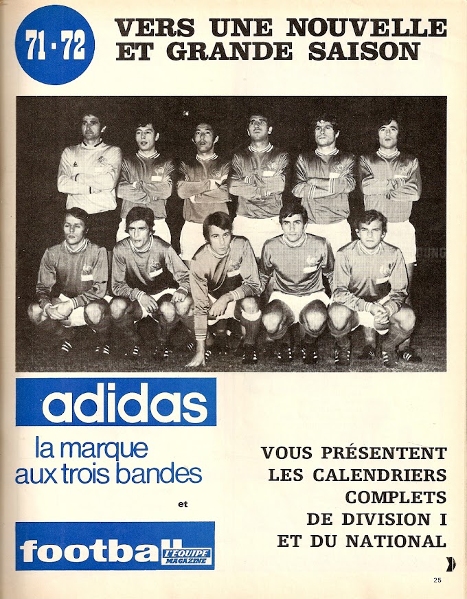 PUB. Adidas. Equipe de France.