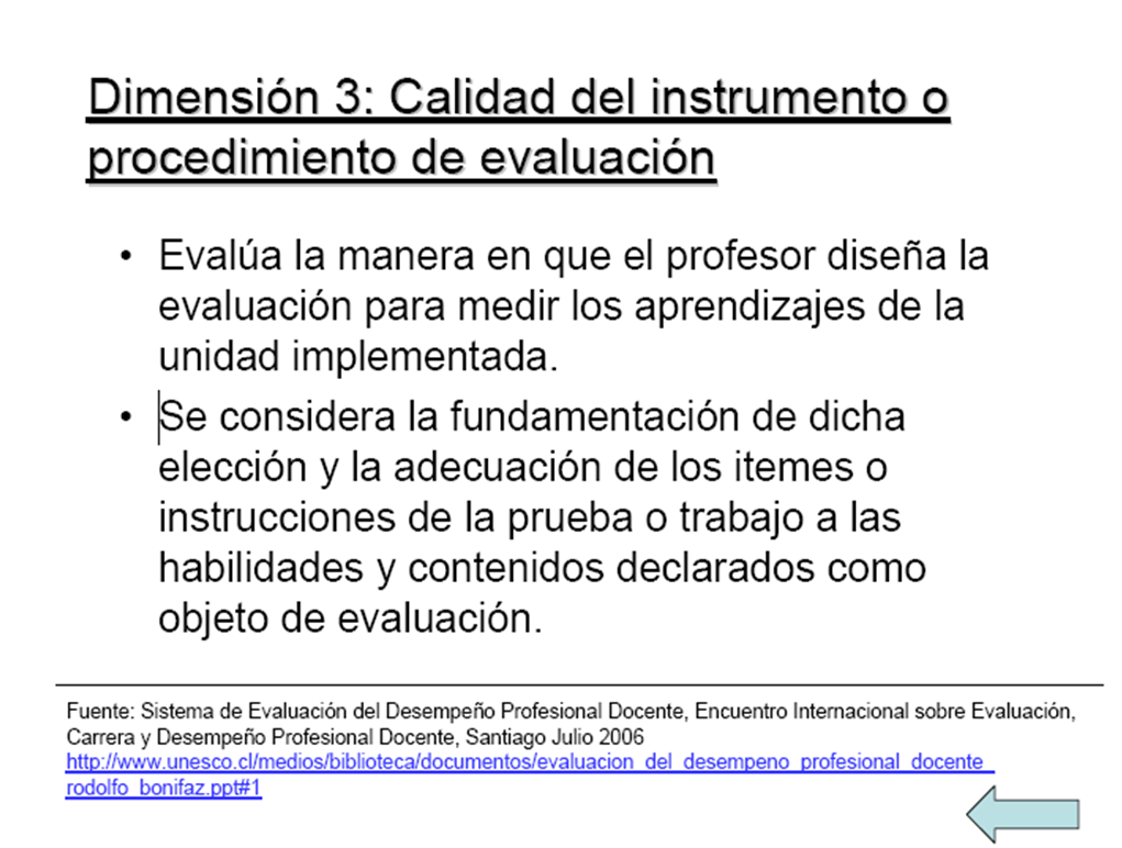 Evaluación Educativa: EL PROBLEMA DE LA EVALUACIÓN EN CHILE