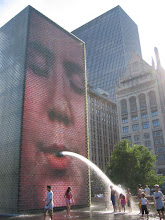 Jaume Plensa's "Crown Fountain" in Chicago (2004)
