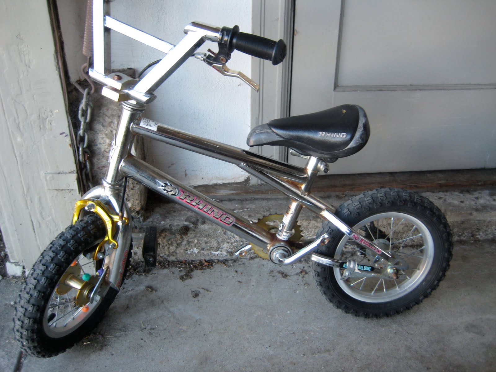 "TWO heartbeats?!" How to make your own balance bike take the pedals off!