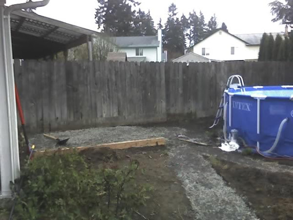 pool patio in the making