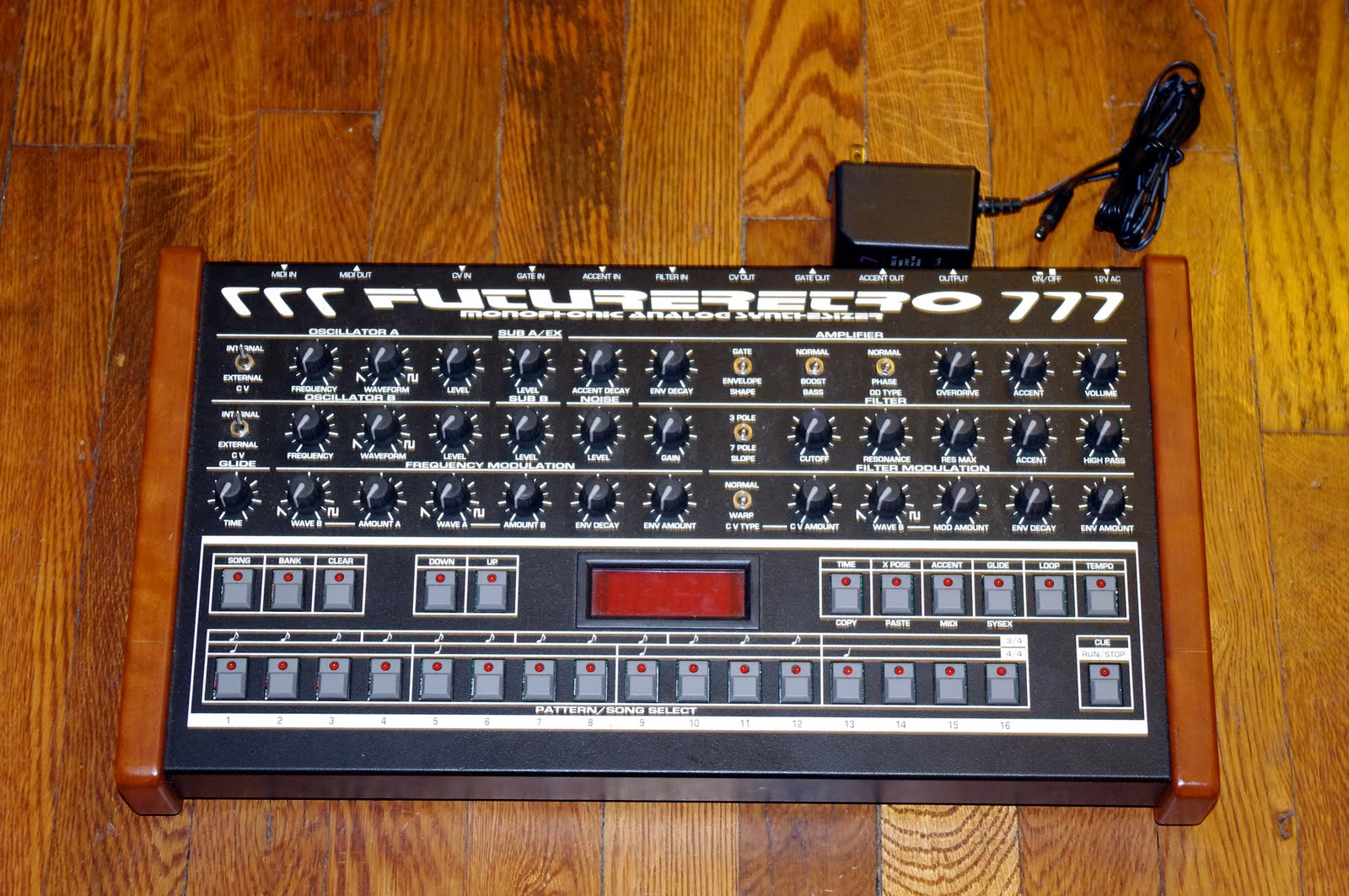 MATRIXSYNTH Future Retro 777 Analog Sequencer Synth synthesizer