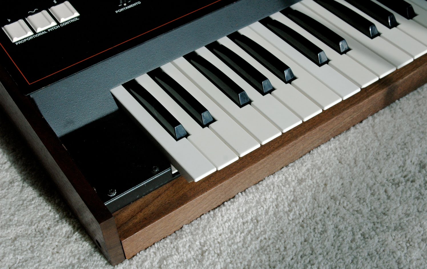 MATRIXSYNTH CUSTOM ARP AXXE ANALOGUE SYNTHESIZER IN WOOD CASE