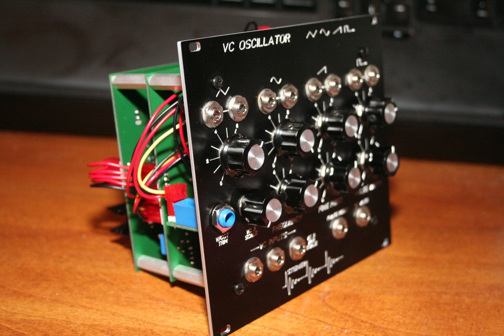 MATRIXSYNTH DIY Steiner Synthasystem Progress VC OSC and Triple